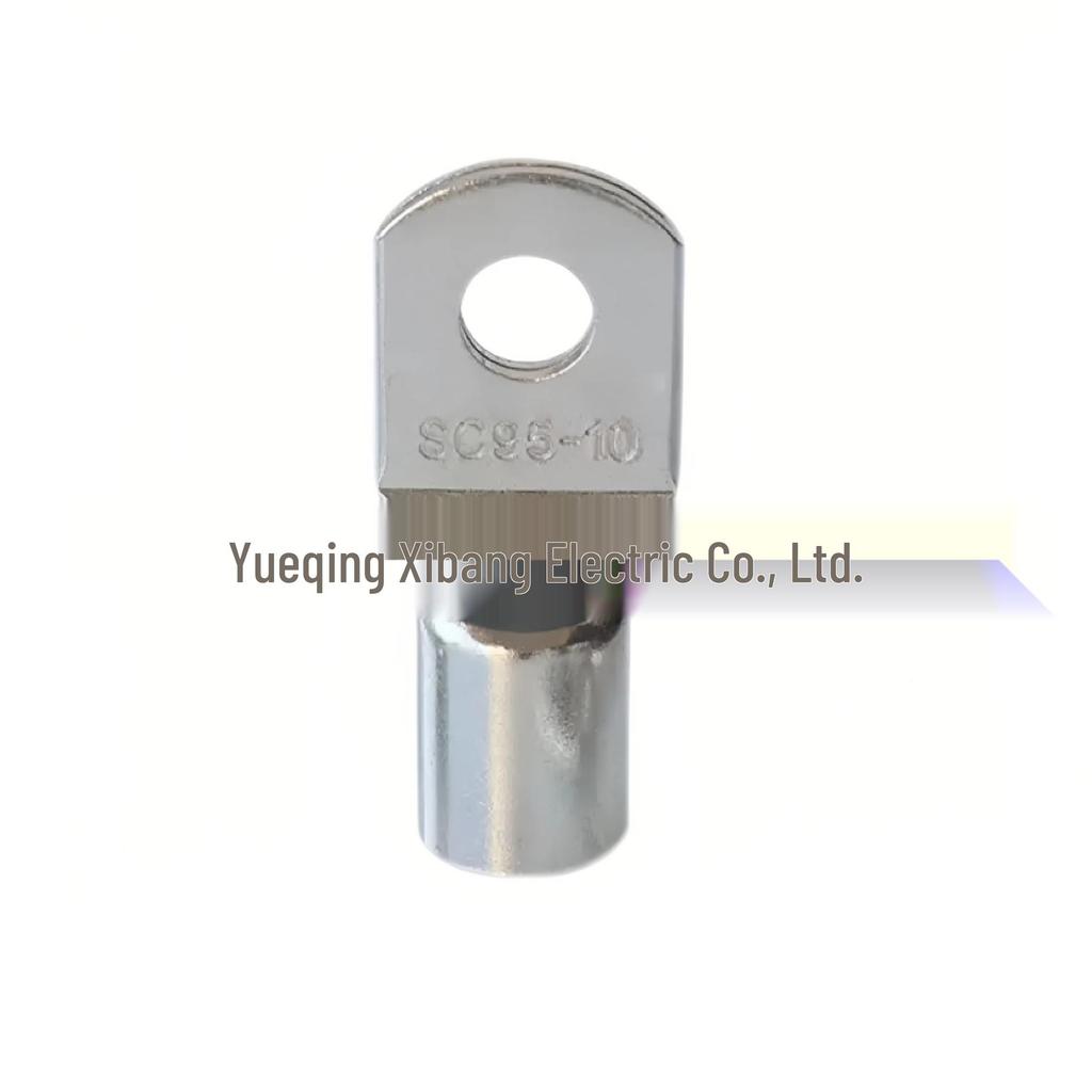 SC35 to SC70 Series Copper Wire Lug Peep Hole Cold-Pressed Terminal