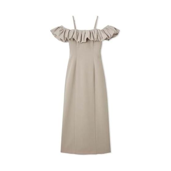 SNIDEL Puff Sleeve Dress SWFO254010 Women s