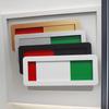Acrylic Bathroom Occupancy Indicator Sign Adhesive Magnetic Restroom Sign Sliding Privacy Not Disturb Sign Conference Room