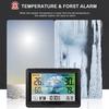 Wireless Weather Station Indoor Outdoor Color Screen Weather Forecast Station with Outdoor Sensor