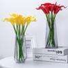 Mini PU Calla Lily Artificial Flowers for Home Decor and Photography Props