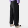 Li-Ning Simple Letter Mid-Rise Drawstring Comfortable Breathable Cuffed Knit Sports Pants Men Bottoms Black AKLV267-1