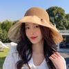 Sunscreen Hat for Summer New Sunshade Bucket Hat Big Eaves Travel UV Protection Beach Breathable Sun Hat
