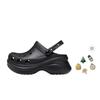 Crocs Bae Clog Clog EVA 6cm Mujer Negro 206302-001