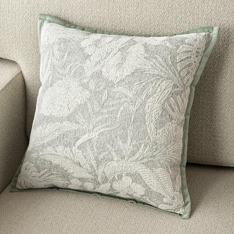 Skin-friendly Chenille Pillow Cover Cushion Cover (excluding Filling) Living Room Sofa Decoration Cushion Cover