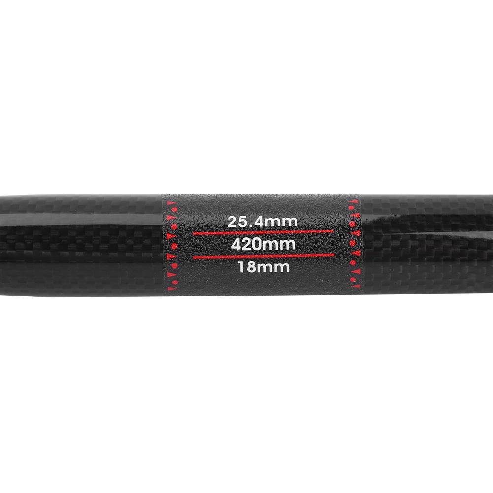 Carbon Fiber Handlebar for Children Ultralight Balance Car (Polish, 420*25, Straight)