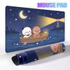 Cartoon BuBu DuDu Panda Kawaii Mauspads Gaming Computer Natürlicher Gummi Schreibtischunterlagen Gamer Büro Tastatur Niedlicher Kleiner Bär Teppich