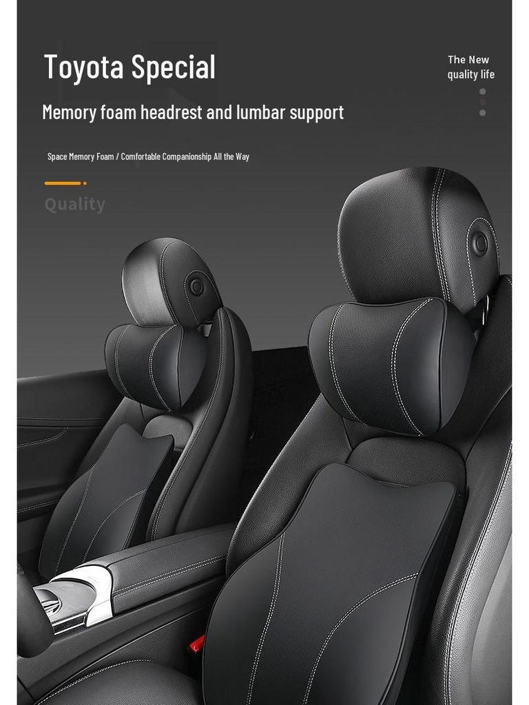 Compatible Car Headrests & Accessories for Toyota RAV4, Levin, Highlander, Corolla, and Camry