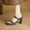 Sapatos de mulher – Sandálias de salto