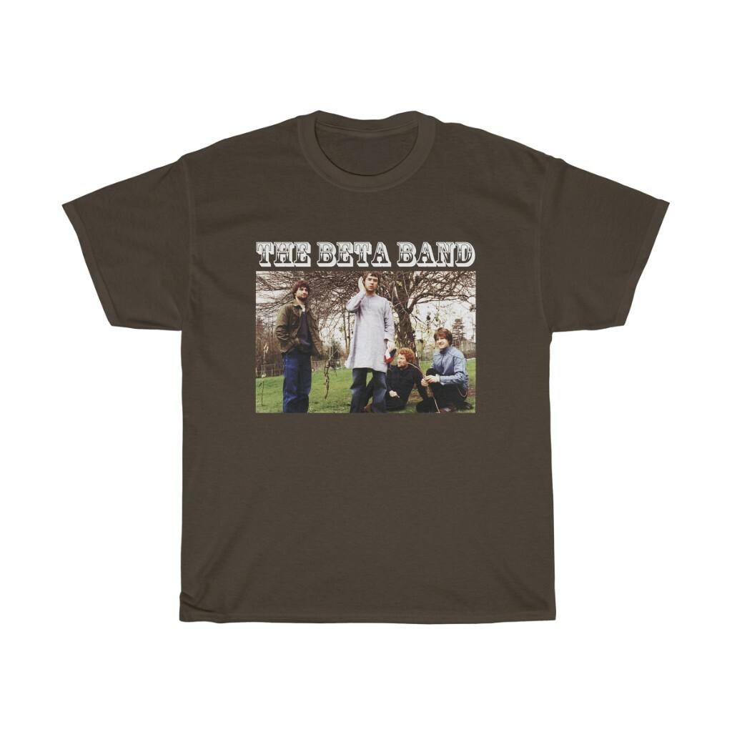 Beta Band Alt Indie British Rock Band Unisex Adult Heavy Cotton Tee Unisex T-Shirt XXXXL