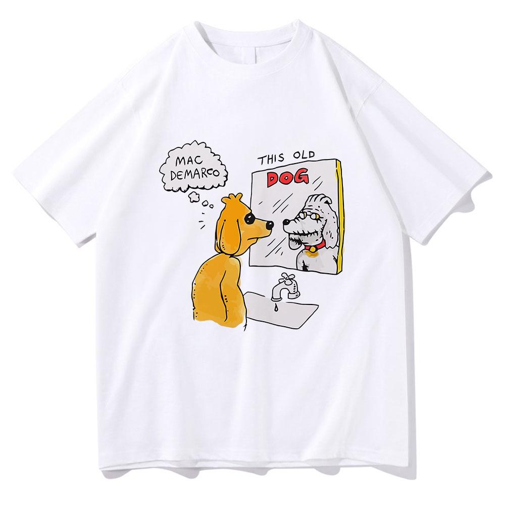 

Mac DeMarco This Old Dog Футболка 2025 Смішний Чоловічий та Жіночий Одяг Одяг Хараджуку Літні Топи Унісекс Графічні Футболки Літо XL