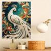 Shiny Pearl Elegant Peacock DIY Painting Creative Bead Art Craft Household Wall Decoration Nice Present For Art Hobbyists Home Decor Wall Art