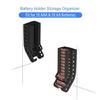 Modern Battery Storage Holder for AAA&AA Keep Batteries Secure and Ready To Use