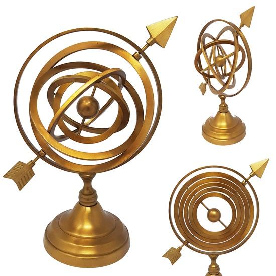 Brass Nautical 27.94 cmLarge Antique Armillary Sphere Globe Gift; Table Décor and Gift