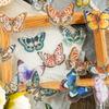 50 Sheets Underwater Animal Theme PET Sticker DIY Handbook Scrapbooking Journal Glass Bottle Photo Frame Decorative Stickers