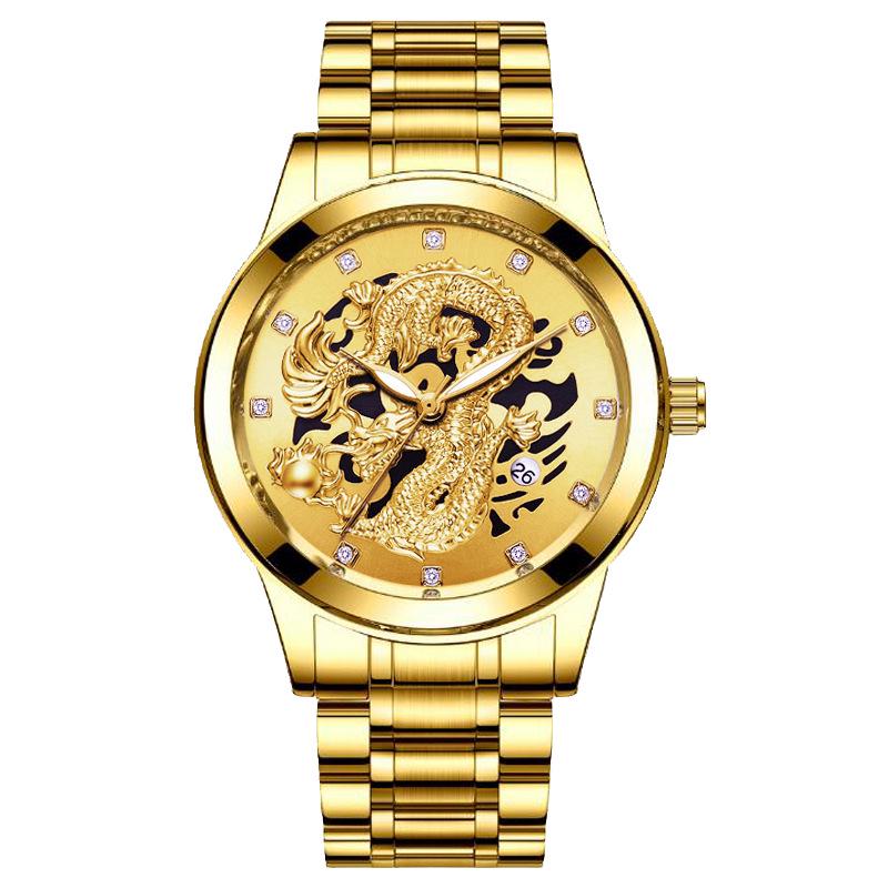 dragon watch gold