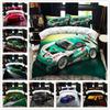 2025 Sports Car Duvet Cover Set Luxury High Quality For 3D Printed Bedding Double Queen King Bedclothes Adults Boys Home Textile