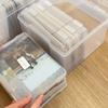 5x7Cun Transparent Plastic Photo Organizer Boxes Multi-function Classification Storage Boxes DIY Photo Keeper Cases Home Storage