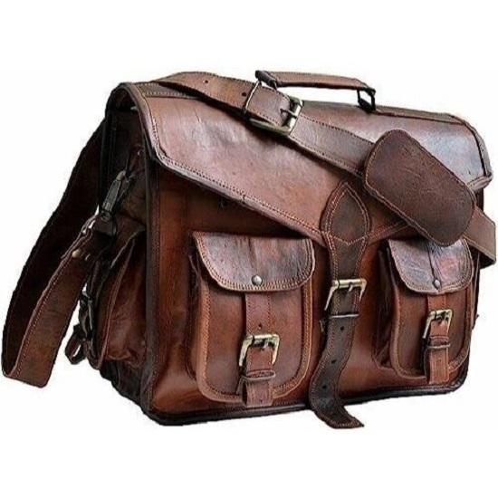 Мужской рюкзак из натуральной кожи козы — фото 4