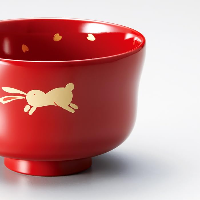 Masano Kaninchen Suppenschale Antikrot