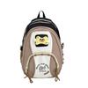 Student Schoolbag Women's Contrast Color Backpack Children's Backpack for Girls