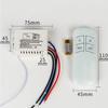 Digital Remote Control Light Switch Wireless On Off Switch For Light Bulb Chandelier 220V Rf433 1/2/3/4 Ways
