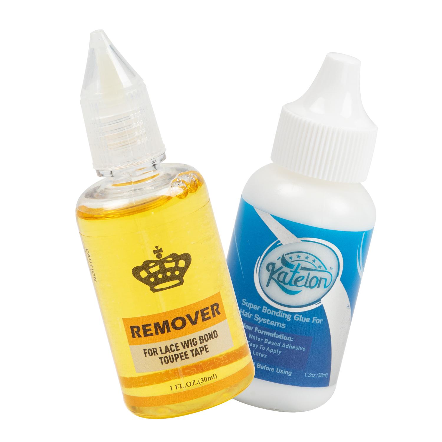 

Клей для переднего кружевного парика, водонепроницаемый, для удаления кружевной ленты, щетка для волос с резинкой для волос, восковая палочка для установки переднего кружевного парика, набор