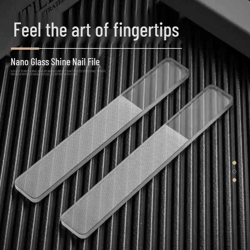 Nano Shine Nail Art File with Laser Logo Marking