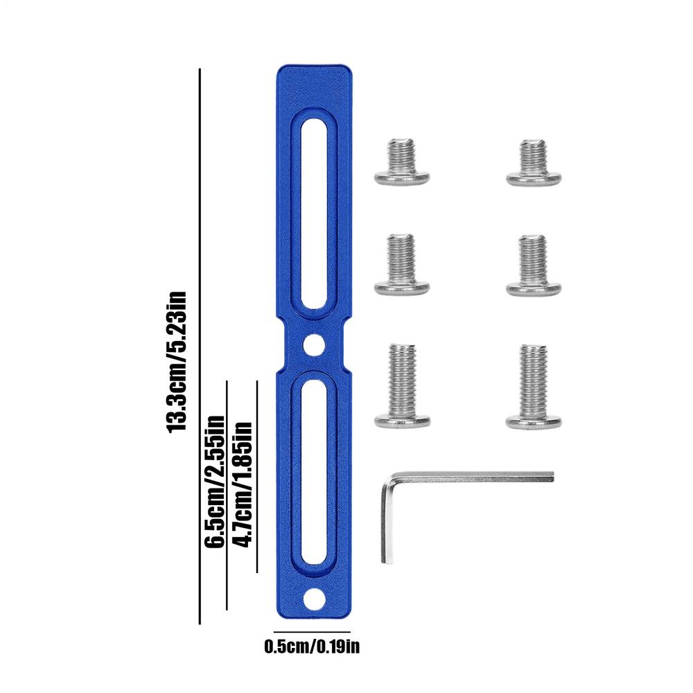 Bike Bottle Cage Adapter Bicycle Bottle Mounting Base Aluminum Alloy Adjustable Position Cage Mount For MTBs Road Bike