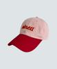 Mineti Two-Tone Lettering Ball Cap Y 10525 Mt
