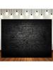 Black brick wall photography background Brick background Retro theme stone brick background birthday party