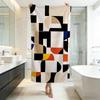 Minimal B-Bauhaus geometricS Towel Five-Star Hotel Quality Eco-Friendly Ultra Soft Thick Towels & Beach Towels
