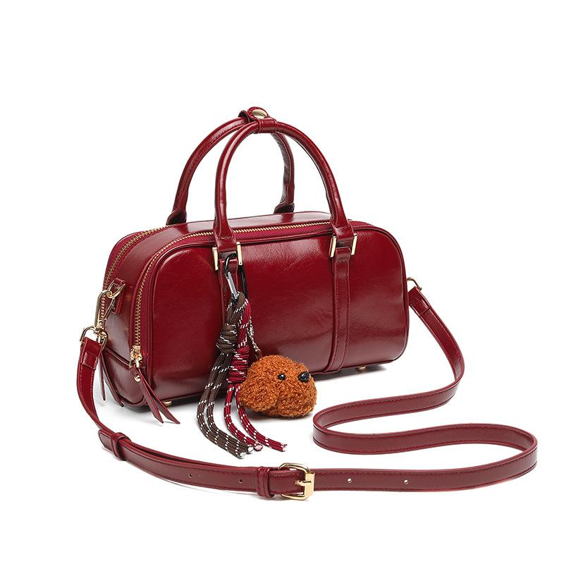 Elegant Vintage Pillow Bag for Women, New Autumn and Winter Versatile Tote Bag, Large-capacity Shoulder and Underarm Bag