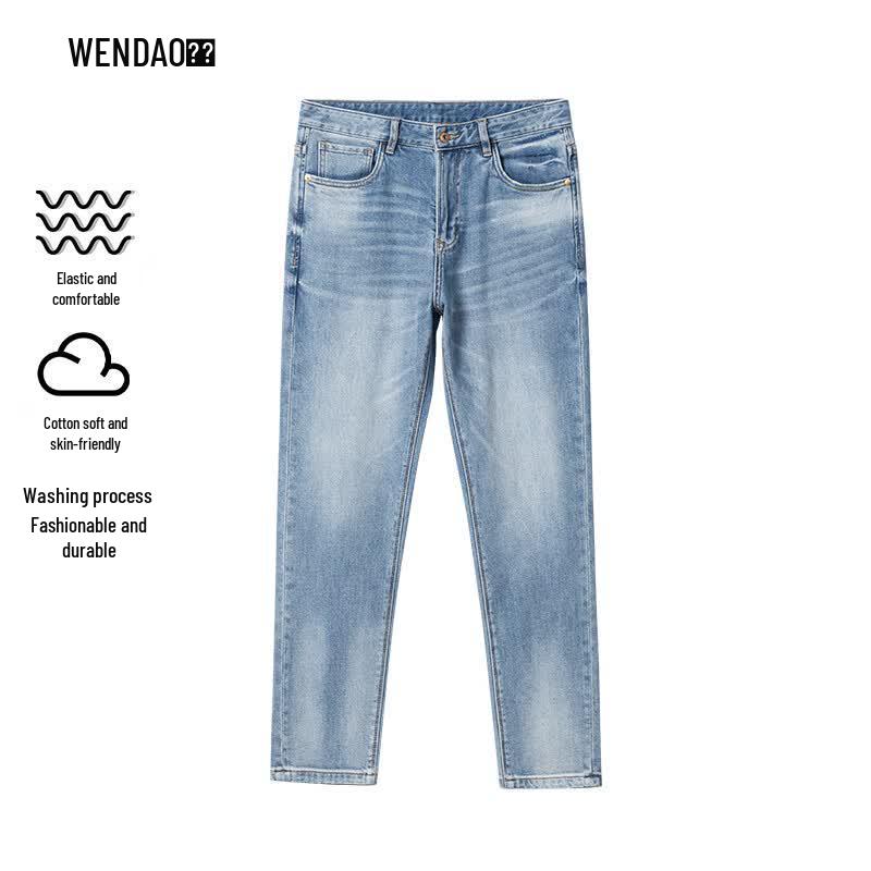 Men s Stretch Washed Straight-Leg Jeans 33