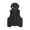 ISPA SS25 Gilet Minimaliste Confortable Élégant Sans Manches Unisexe Gilets Noir Gris Fer HF6403-010