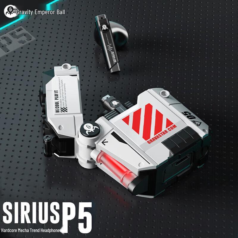 GravaStar P5 Semi-in-Ear Bluetooth Gaming Earbuds