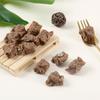 PVC Fake Beef & Pork Chunks Refrigerator Magnet Toy