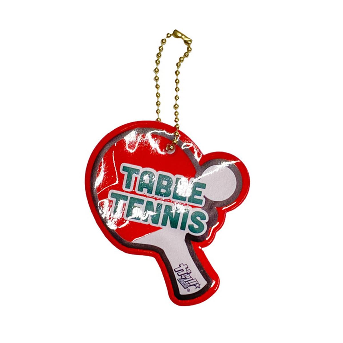 

Marushin Table Tennis Retirement Reflective Nighttime 0605015100 Guts!! Keychain, Club, Gift, Keychain, Safety,