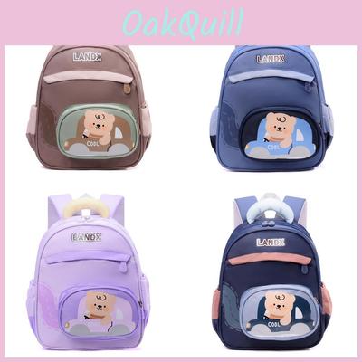 Cute Bear Kids Backpack For Toddlers With Lightweight Nylon And Animal Print For Preschool Use