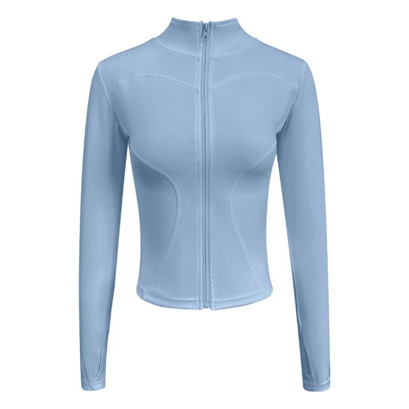 Lulu Women's Slimming Long-Sleeve Stand Collar Cardigan for Yoga, Running, Training & Fitness