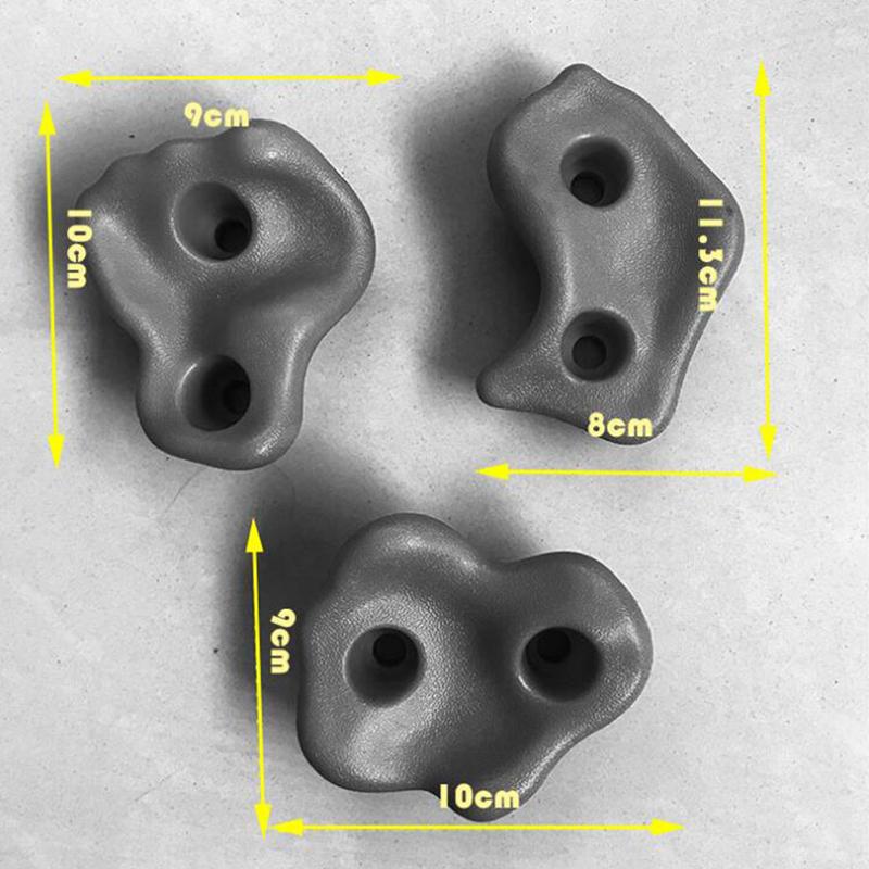 10 Stück Spielzeug für Kinder, Felsen, Kunststoff, Holz, Wandklettersteine, Kinderspielzeug, Spiele, Kletterwand, Hand- und Fußgriffe, Kits, Kinderspiel