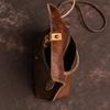 Johnature Vintage Genuine Leather Women's Small Bag Leisure Natural Soft Cowhide Solid Color Shoulder & Crossbody Bags