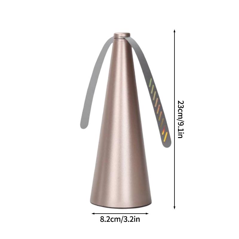 Fly Fans for Tables Mosquito Table Pest Bug Killer Amazes Flies Fans Flies Deterrent for Home Picnic BBQ Battery Powered Fly Fan