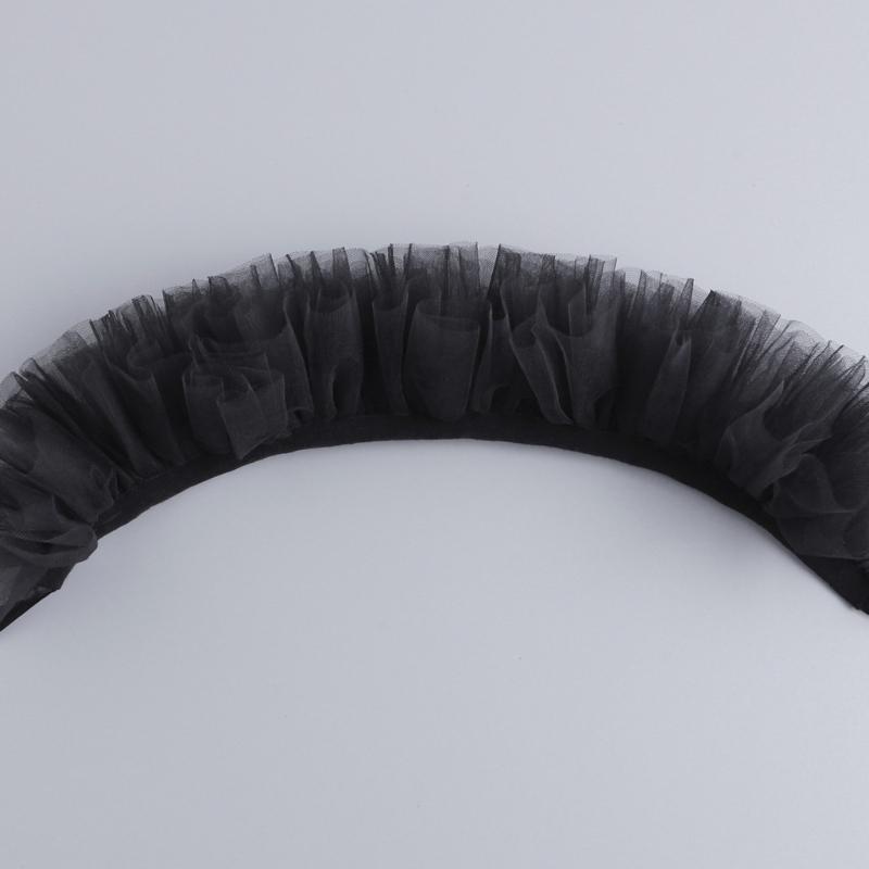 2PCS Lace Courtstyle Ruff Collar for Halloween Costume Accessories Detachable Collar Faux Collar Stage Show Accessories