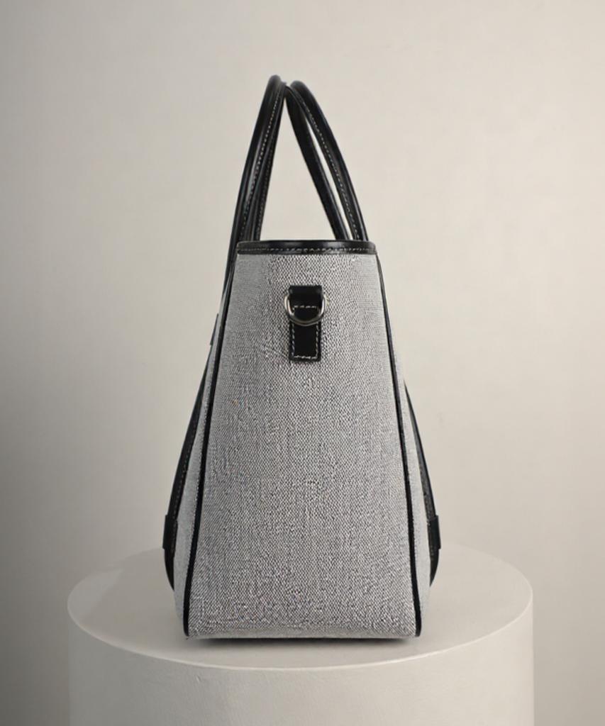 Selloria Diparma Classic Canvas De Goa Tote Bag [Black]
