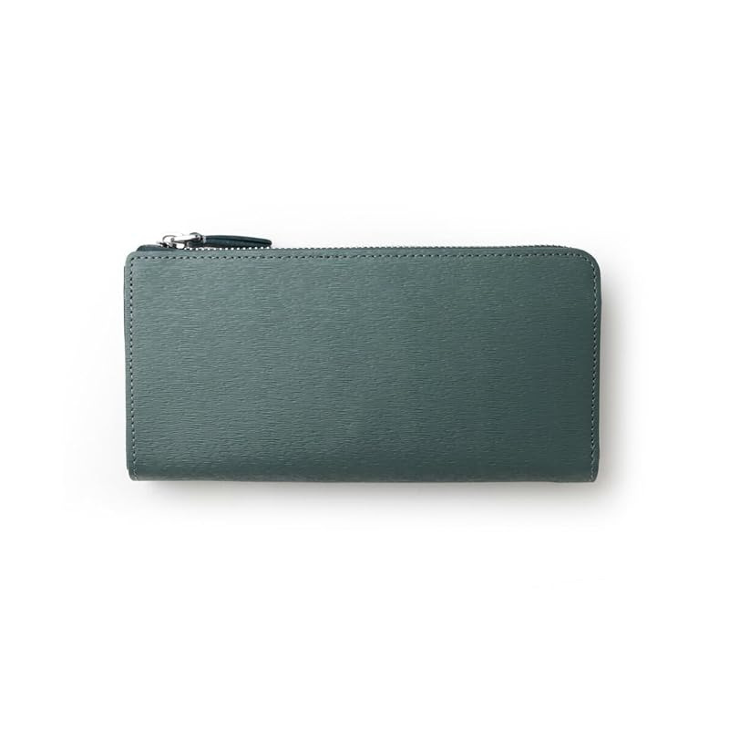 

[IS/IT] Novo II L-shaped zipper long wallet leather men s ladies unisex No.972626 (green)