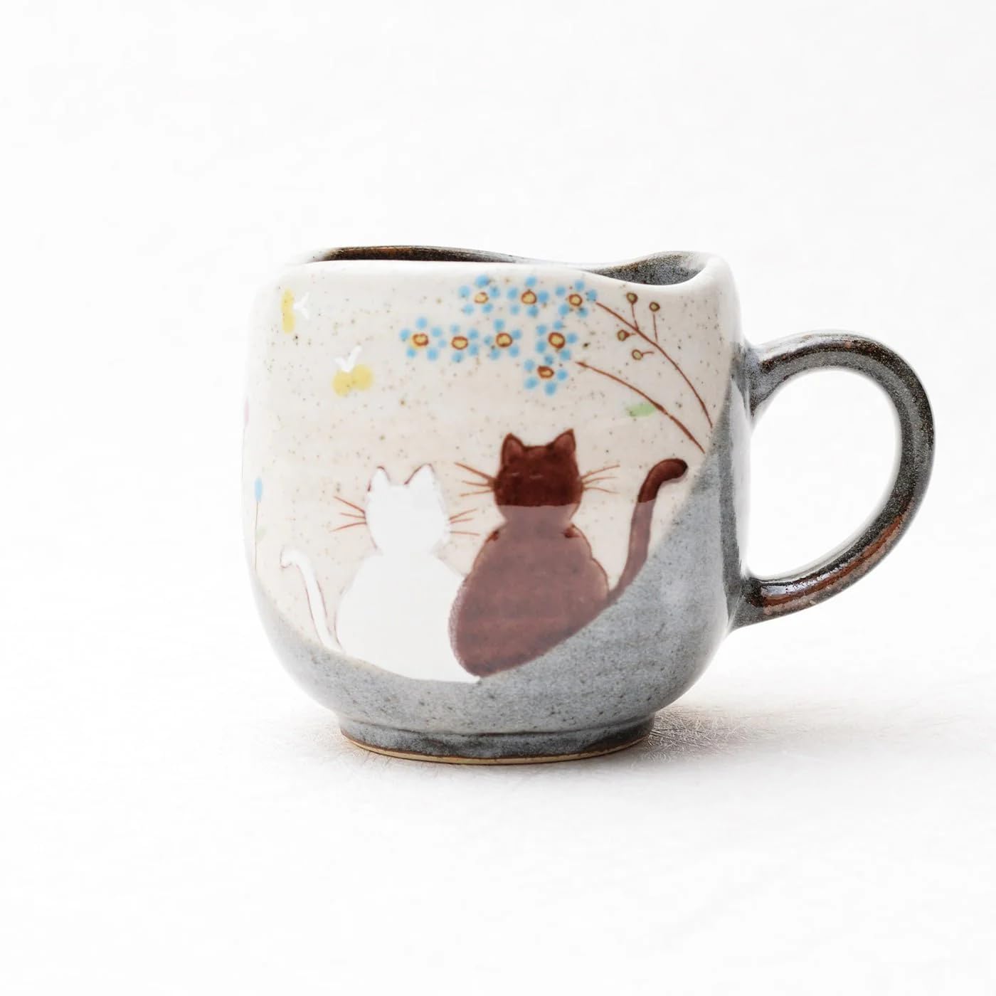 Kutani ware mug,  Sunny Spot  K9-915 жёлтый