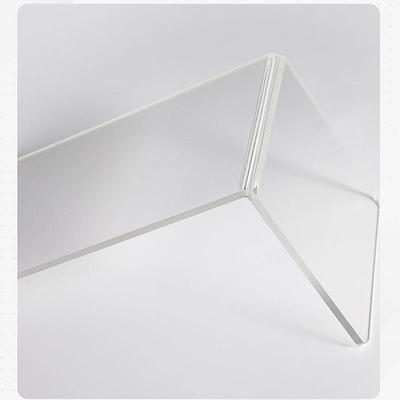 Acrylic L-Shaped Book Stand and Divider Rack