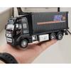 1/32 Simulations-Container-LKW Trägheits-Transportfahrzeug Baufahrzeug Kinderspielzeugauto Junge Großer LKW Rückziehauto