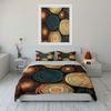 Natural Wood Patterns Decorative Set Kid'S And Adults' Bedroom Decor, Exquisite Three-Piece Bedding Set Gift